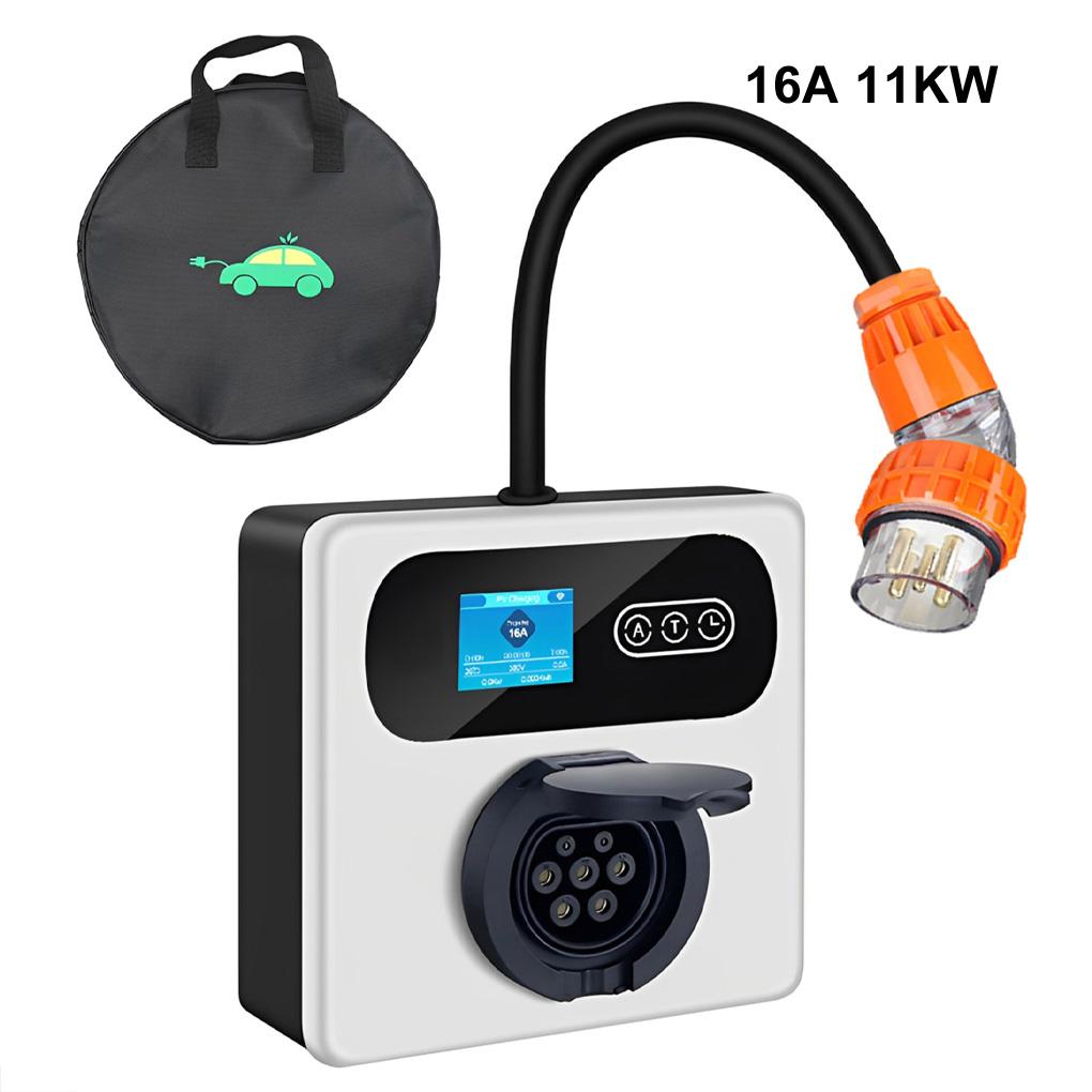 Protable 11/22KW EV Charger Mobile With AU 3Phase 5PIN CEE Plug Type 2 Socket Ev Charger
