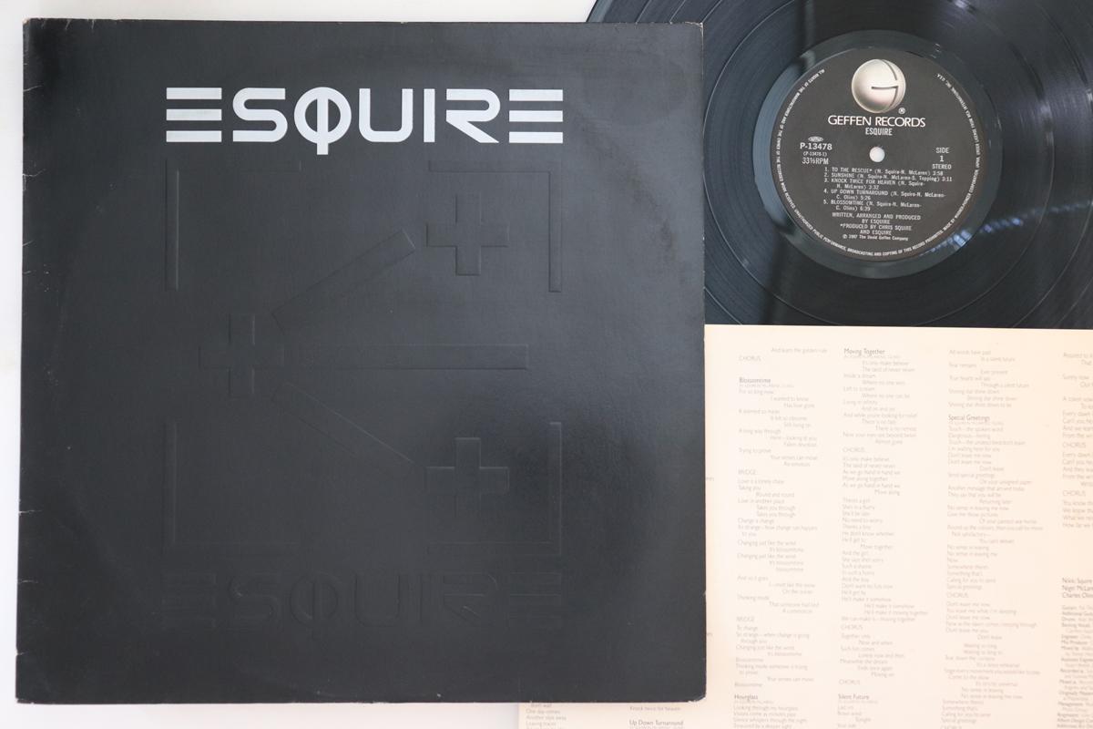 

LP Record ESQUIRE - Esquire P13478 GEFFEN 1987 Japan Rock Used