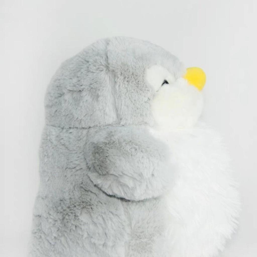 Adorable Fluffy Penguin Plush Toy - Perfect Bedtime Companion or Birthday Gift for Girlfriend