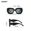 Square Women Sunglasses  New Oversized Cloud Shape Rim Shades Ins Trendy Luxury Brand Design UV400 Protection Eyewear