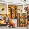 Double Sided Fall Garden Flag Autumn Buffalo Plaid Pumpkin Outdoor Porch Yard Thanksgiving Decor
