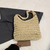 Summer Straw Woven Bag for Women Shoulder Bag Raffia Paper Rope Boho Beach Handbags Casual Messenger Crossbody Bag Female Purse