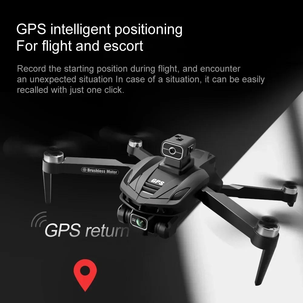 2026 Original V168 GPS Drone Professional 8K HD Aerial Photography Dual-Camera Omnidirectional Obstacle Avoidance Quadcopter toy
