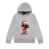 Minecraft Christmas Santa Claus Hoodie age 4-14 Pullover Sweatshirt for Kids Boys Girls Christmas Gift Costume cartoon print New Year gift