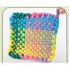 Girls Birthday Gift Handmade Diy Cloth Wallet Rainbow Weaving Loom Elastic Rope Kids Educational Toy