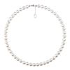 Stonehenge Silver Pearl Necklace Sa24D05E