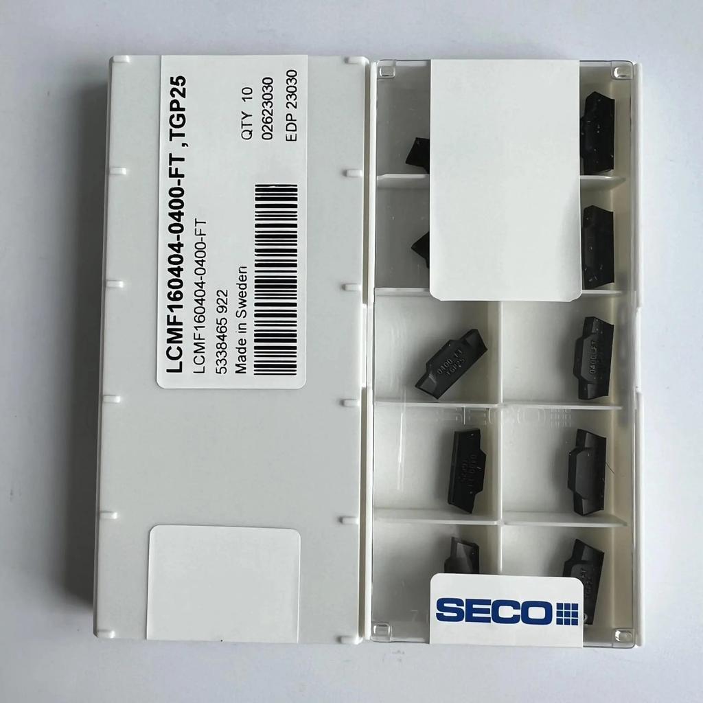 SECO / LCMF160404-0400-FT, TGP25 /Original genuine CNC alloy blade 10 PCS