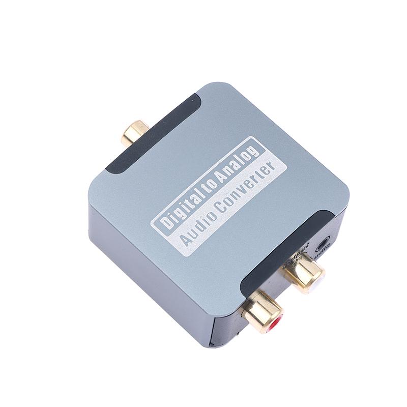 Digital To Analog Converter Dac Audio Optical Toslink Spdif Coaxial Input To L/R 3.5Mm Rca Jack Headphone Amplifier Output