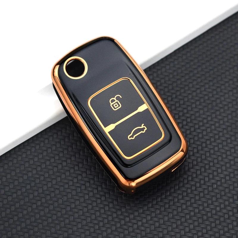For Chery Fora Elara A5 A1 Ego Tengo A3 Cielo T11 M11 A13 E5 Tiggo E5 Fulwin Cowin EASTER 3 5 Chance Soft TPU Car Key Case Cover