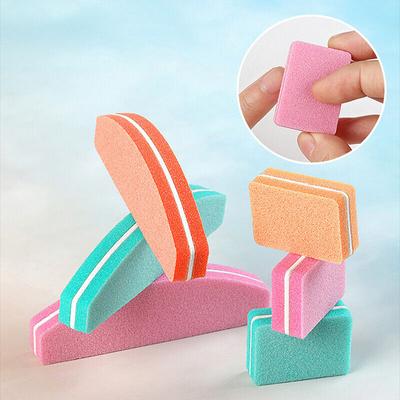 10Pcs Nail Buffer Mini Block File 180/100 Grit Buffs Manicure Accessor!QU