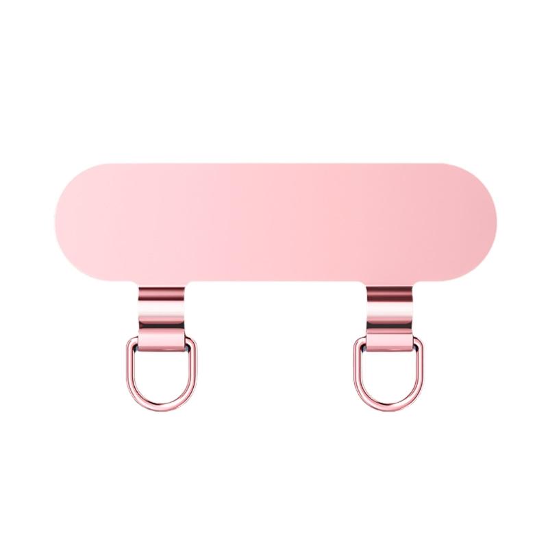 Antilost Phone Grip Pad Clip With Double Chain, Easy Carry Suitable for Mobiles and Key, Secure Attachment, Outdoor Use