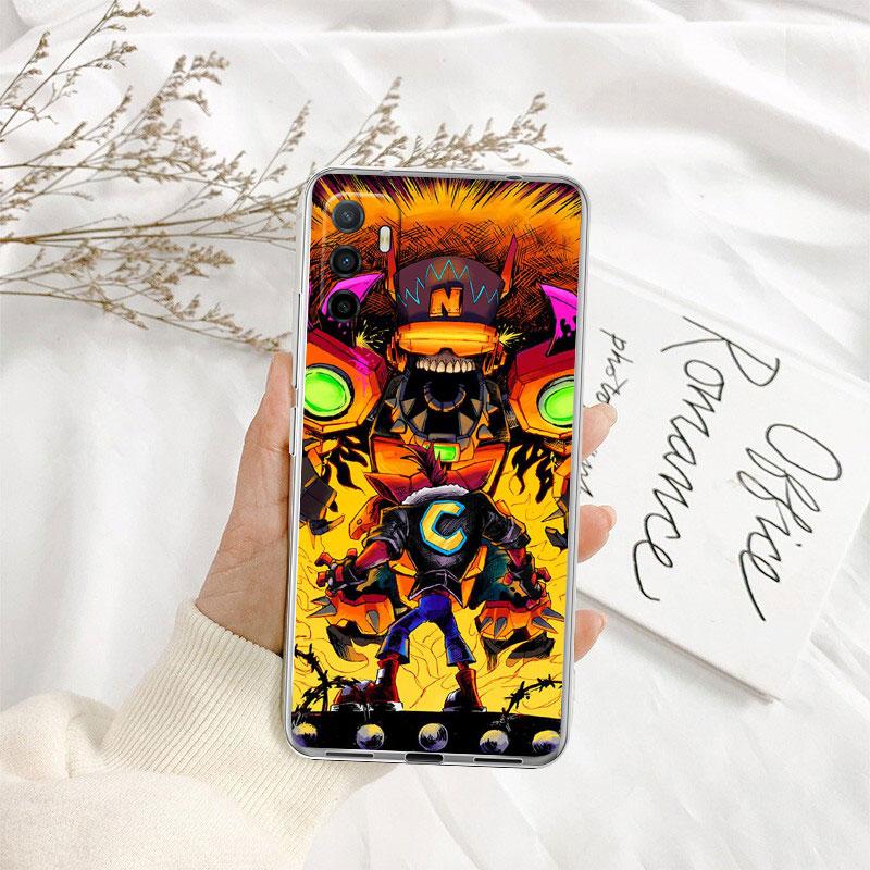 IK18 C-Crash B-Bandicoot Phone Case for Motorola Moto G40 G04 G05 One Ace Action  Fusion + Plus Hyper Macro Vision Zoom