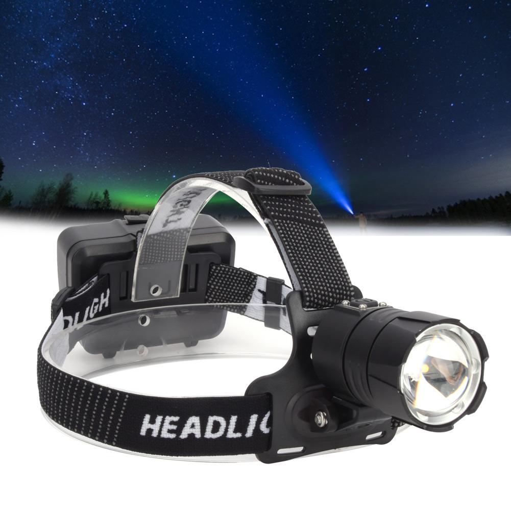 P70 4000LM High Brightness USB Charging Zoomable Large Power Strong Light Headlamp