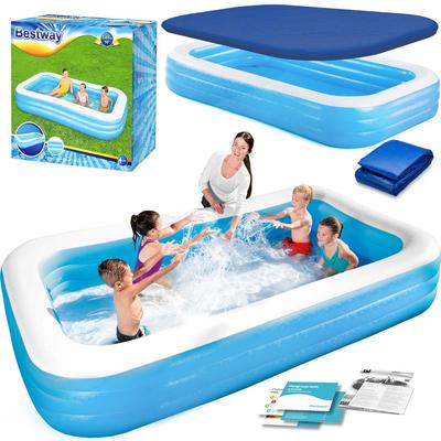 Inflatable Family Pool 305 X 183 X 56 Cm 3 In 1 Bestway 54009