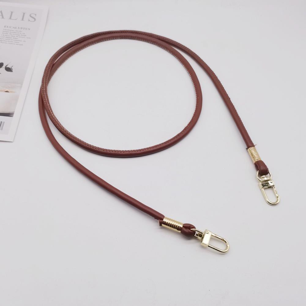 120cm PU Leather Bag Strap Crossbody Shoulder Bag Strap Luggage Strap Mobile Phone Lanyard Handbag Handle Replacement Bag Belt