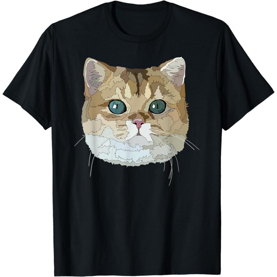 DADYA Funny British Shorthair Cat Meow Kitty Kitten Lover Mom Dad T-Shirt XXXXXL разноцветный