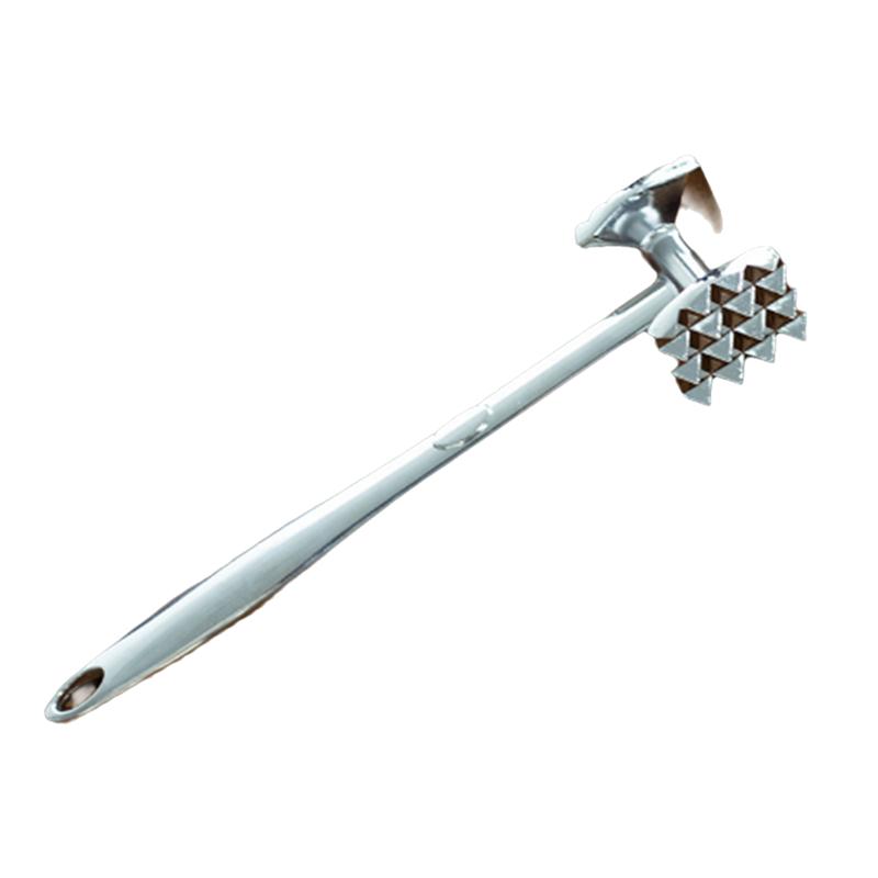 ABBY-Kitchen Gadgets Multifunctional Meat Hammer Two Sides Loose Tenderizers Portable Steak Pork Tools Aluminum Alloy