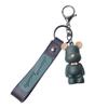 Nordic Bear Bow Tie Keychain Charm - Cute Gift for Customers