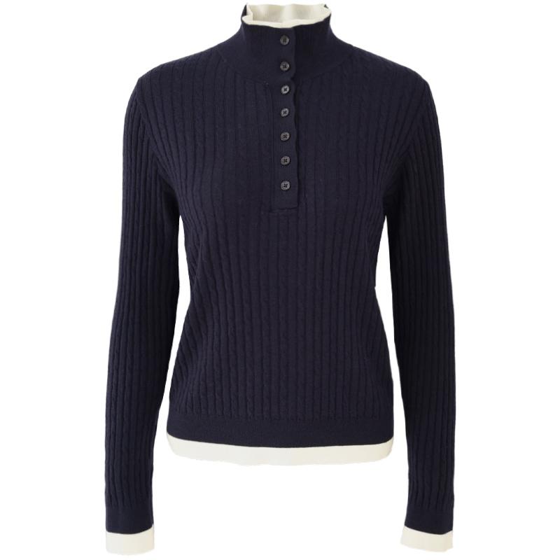 Simple, fashionable and versatile commuting knitwear