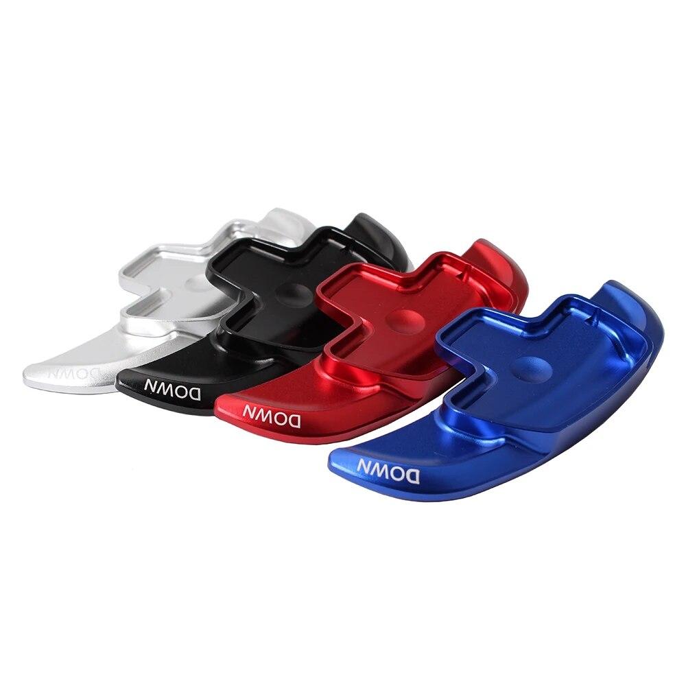 Car Steering Wheel Shift Paddle For Mercedes C-Class 2015 2016 2017 2018 Alloy Steering Wheel DSG Paddle Shifters Extension 2PCS