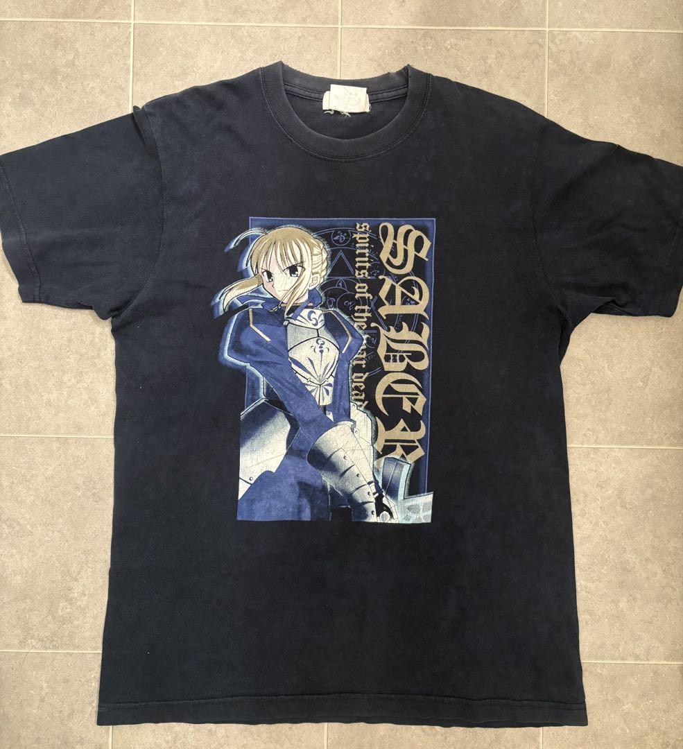 

[USED] 00s 2D COSPA Fate/stay night Saber T-shirt