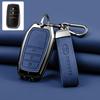 Car Key Case Cover for Toyota Land Cruiser 200 Prado Crown TLK 200 Yaris Cross Hilux Innova Rav4 Fortuner Camry 55 50 Keychain