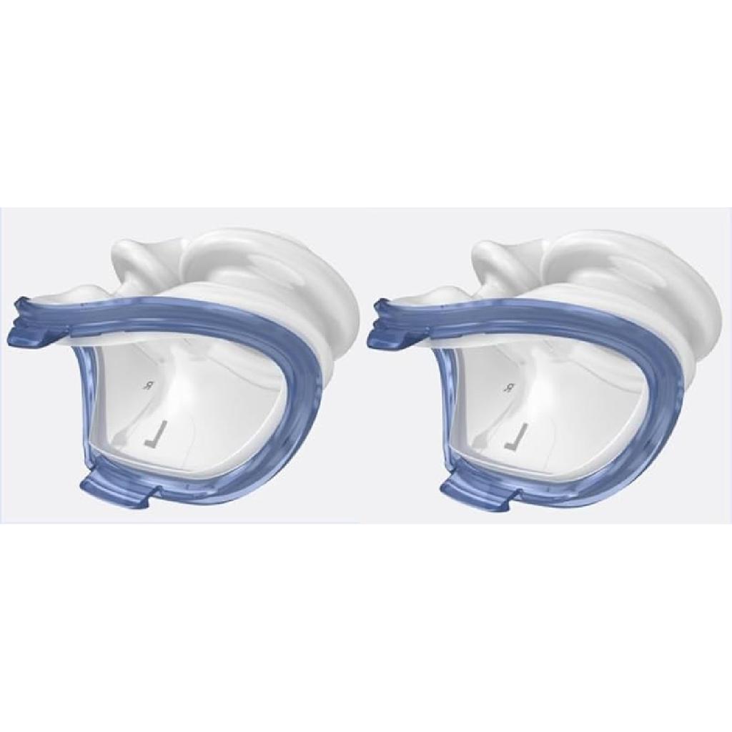 (2 PCS) AirFit P10 Replacement Headgear Pillows Cushion Compatible on Original Frame Superior Value Durable Reuse Accessories Replacement Supplies