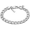 Bracelet - LOTUS STYLE - LS1934-2-1 - Acier - Argenté - Maille gourmette