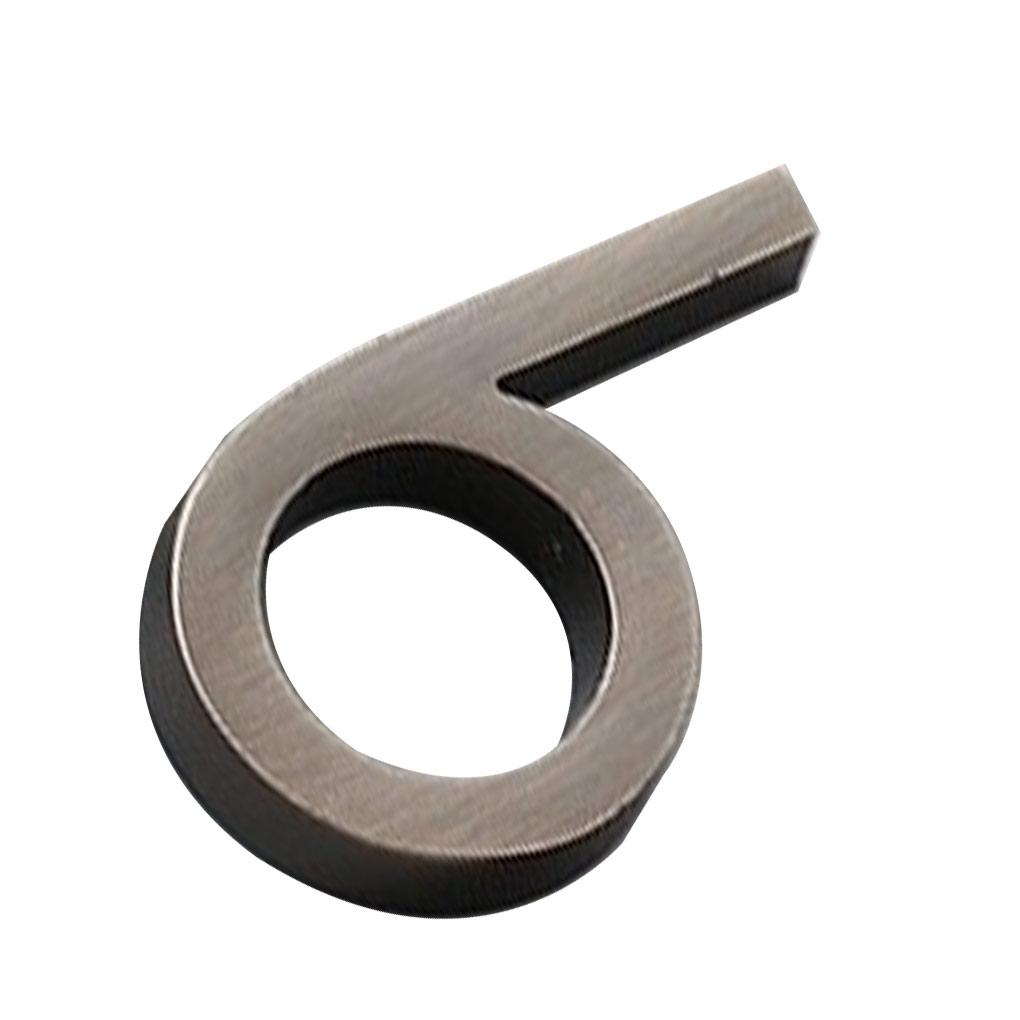 Hotel Plastic 3D Entrance Door Signs Building Indoor Address Plaques Plates Meeting Room Numeral Household Accessories