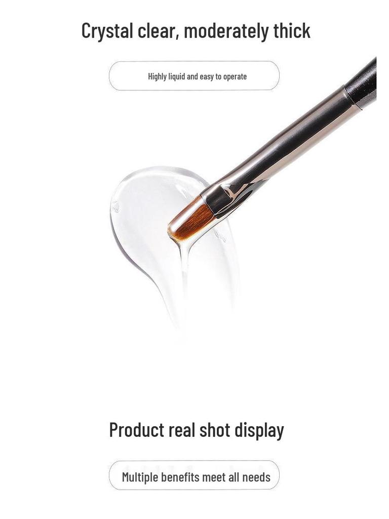 3-in-1 Builder Gel Nail Kit: UV Gel Extension, Base Coat & Sealer