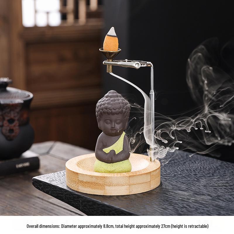 Zen Style Indoor Inverted Incense Burner - Creative Home Decoration Incense Holder