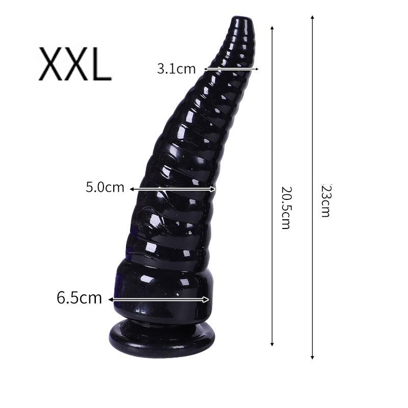 Octopus Tentacle Dildo Anal Plug Butt Dilator with Big Suction Cup Sex Toys for Women Men Anus Expander Prostate Massage
