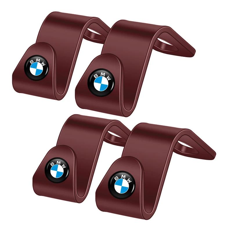 BABD1 2025 Hot Car Interior Seat Hooks Sundry Storage Holder For BMW M Power I3 G08 F15 F16 G20 G30 G11 G12 E36 E34 F94 F95 F97 F98 F9