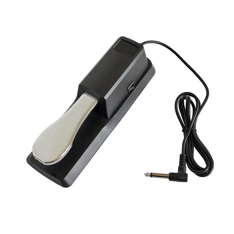 Sustain Pedal for Electric Piano and Keyboard, Metal Accessories