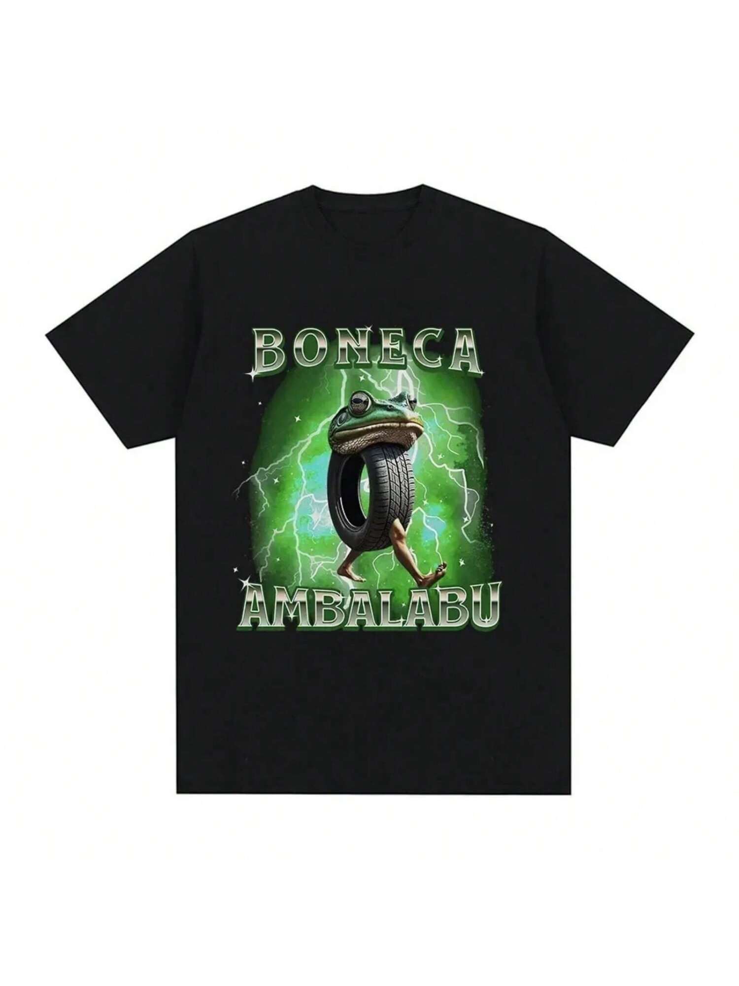 Boneca Ambalabu Funny Italian Brainrot Frog T-Shirt Clothing Fashion Humor T Shirts Summer T Shirt Tops  Clothing S разноцветный