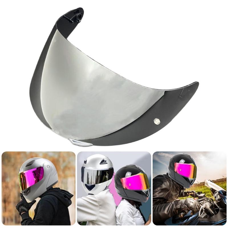 Face Shield Sunshades for SOMAN Motorcycle Helmets Daily Commute Riding Protect Against UV & Debris Long Distance Rides