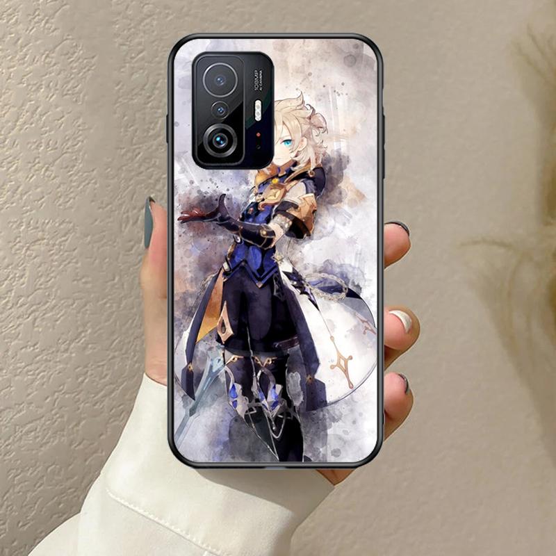 Albedo Genshin Impact Funda For POCO F5 F3 M5s C40 F4 GT X3 X4 X5 Pro Case For Xiaomi 12 13 Lite 11T 12T Pro 12X