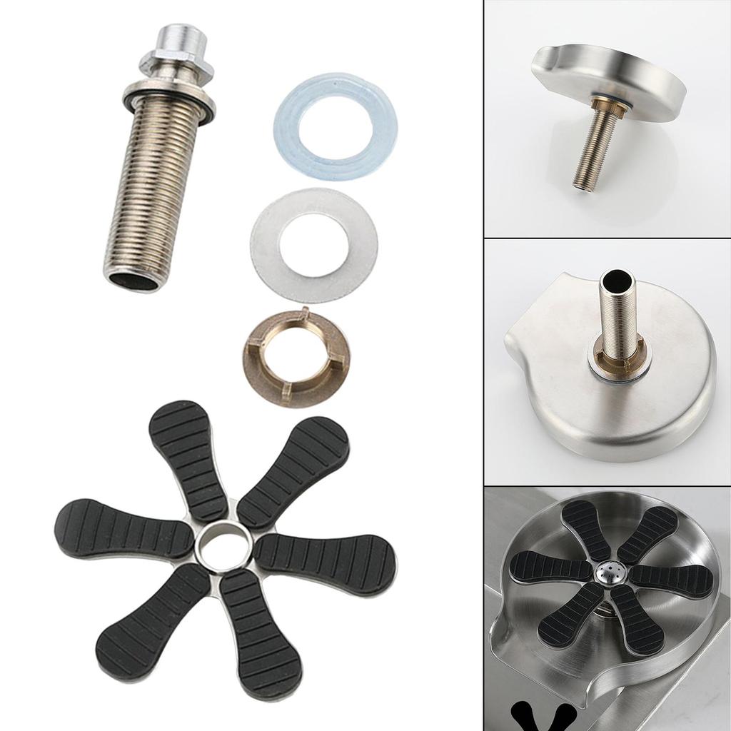Sink Faucet Glass Rinser Accessories DIY Replacement Silicone Pads Easy Use