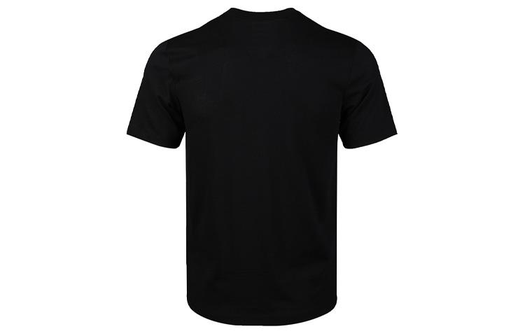 Nike T Shirts Men's Black Crew Neck Moderate Straight Fit CV1041-010