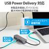 Elecom USB Hub Docking Station with PD 2 X 1 X 2 X Silver Type-C 5-in-1 Stand, Compatible, 100W, USB-A, HDMI, USB-C, DST-C18SV