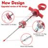 Marinade Injector Syringe with Screw-on Meat Needle Premium Portable Turkey Injector kit for Smoker Marinades Injector for Meats
