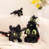 Potdemiel With Tag How To Train Your Dragon Plushies Stuffed Anime Night Fury Doll Plush Toy Cartoon Black Dragon Xmas Gifts