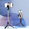 Portable Tripod & Selfie Stick with Universal Phone Holder for Live Streaming and Travel
