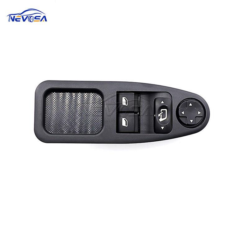 The 6554.ZJ Is Compatible with Electric Window Control Switches for Fiat, Citroen, and Peugeot.