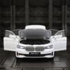 1:24 Simulate BMW 530Li alloy car model with doors, engine hood, and trunk that can open rich in details, finely crafted
