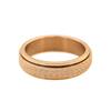 Jewelry Neutral Wind Simple 6Mm Matte Rotatable Ring Women'S Design Sense Niche Titanium Steel Jewelry
