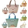 Sumikkogurashi Multicoloured Lunch Bag With Smooth Zippers And Comfortable Handle