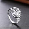 Price Women  Copper Ring Tree Hollow Charms Wedding Jewelry Girl Gift High Quality Fashion Classic
