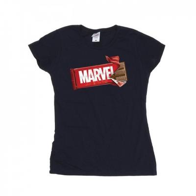 Marvel Universe Womens/Ladies Marvel Chocolate Cotton T-Shirt