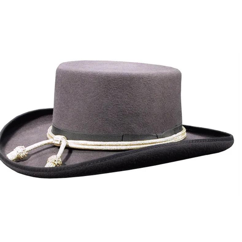 Chapeaux en feutre de laine décorés de sangle de fabricant